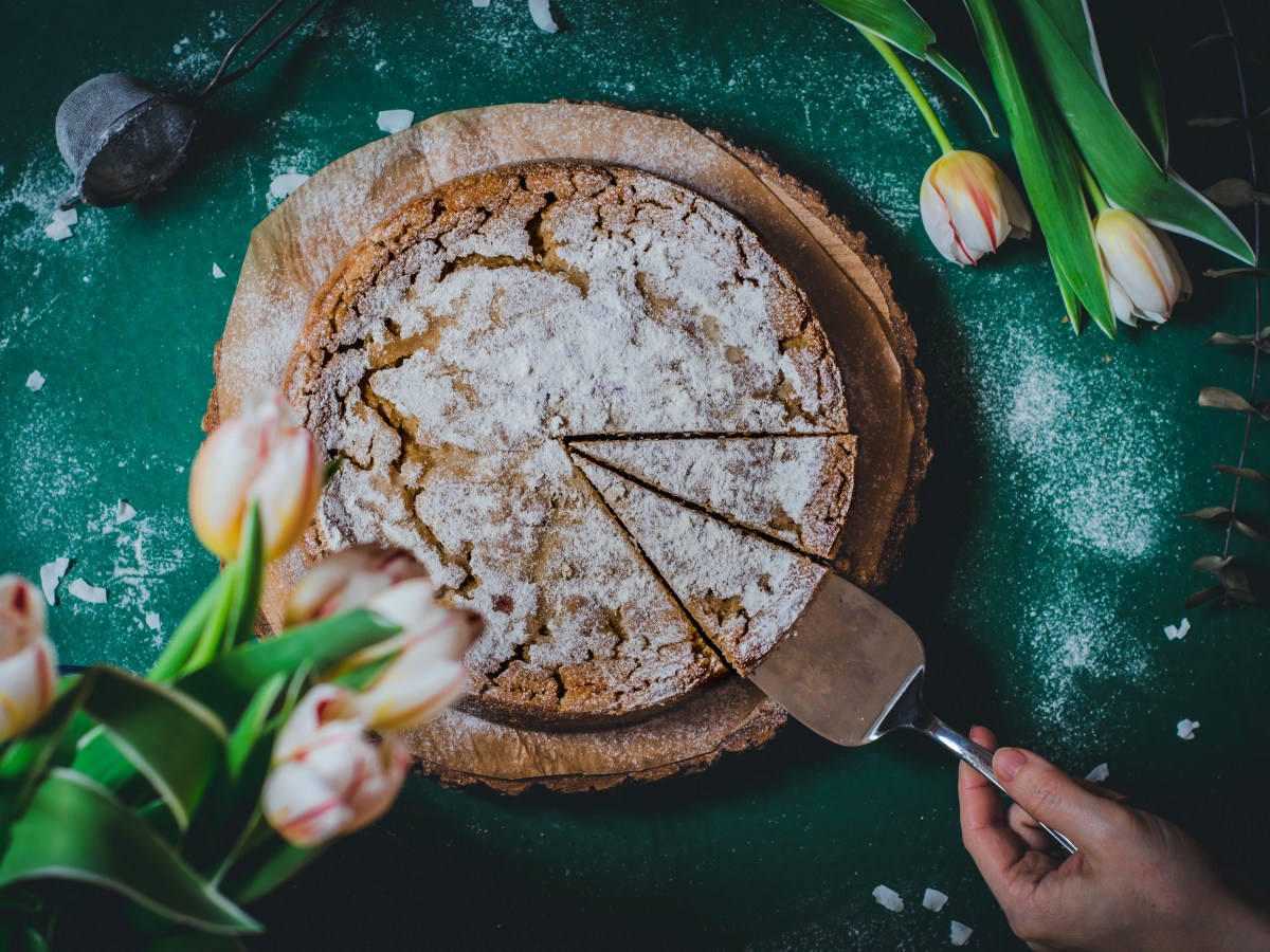 Vegán “Kókusz Álom” Kölestorta Áfonyakompóttal&nbsp;(Gluténmentes)