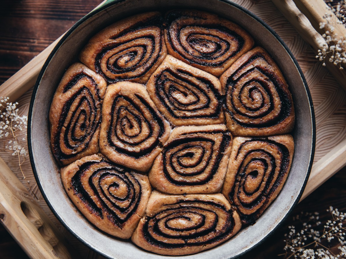 Egyszerű kovászos alakorlisztes kakaós&nbsp;csiga